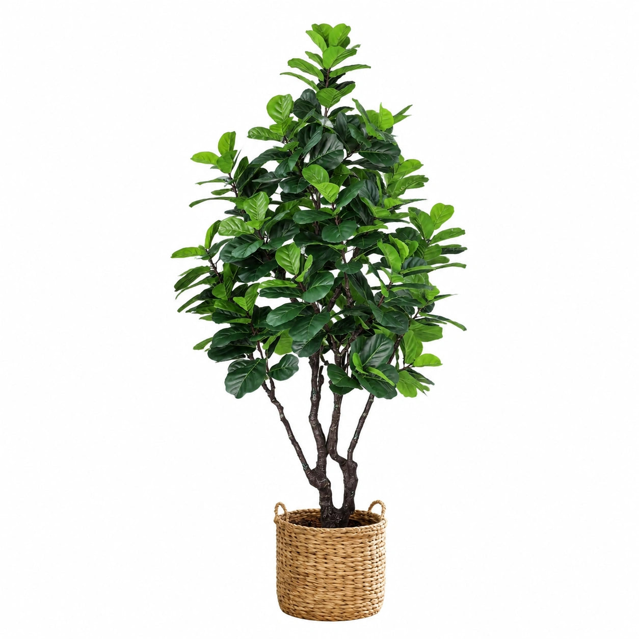 Arbre artificiel 180 cm vert en plastique pour décoration intérieure