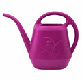 Arrosoir de jardin 10 L en plastique fuchsia avec bec long et poignée intégrée